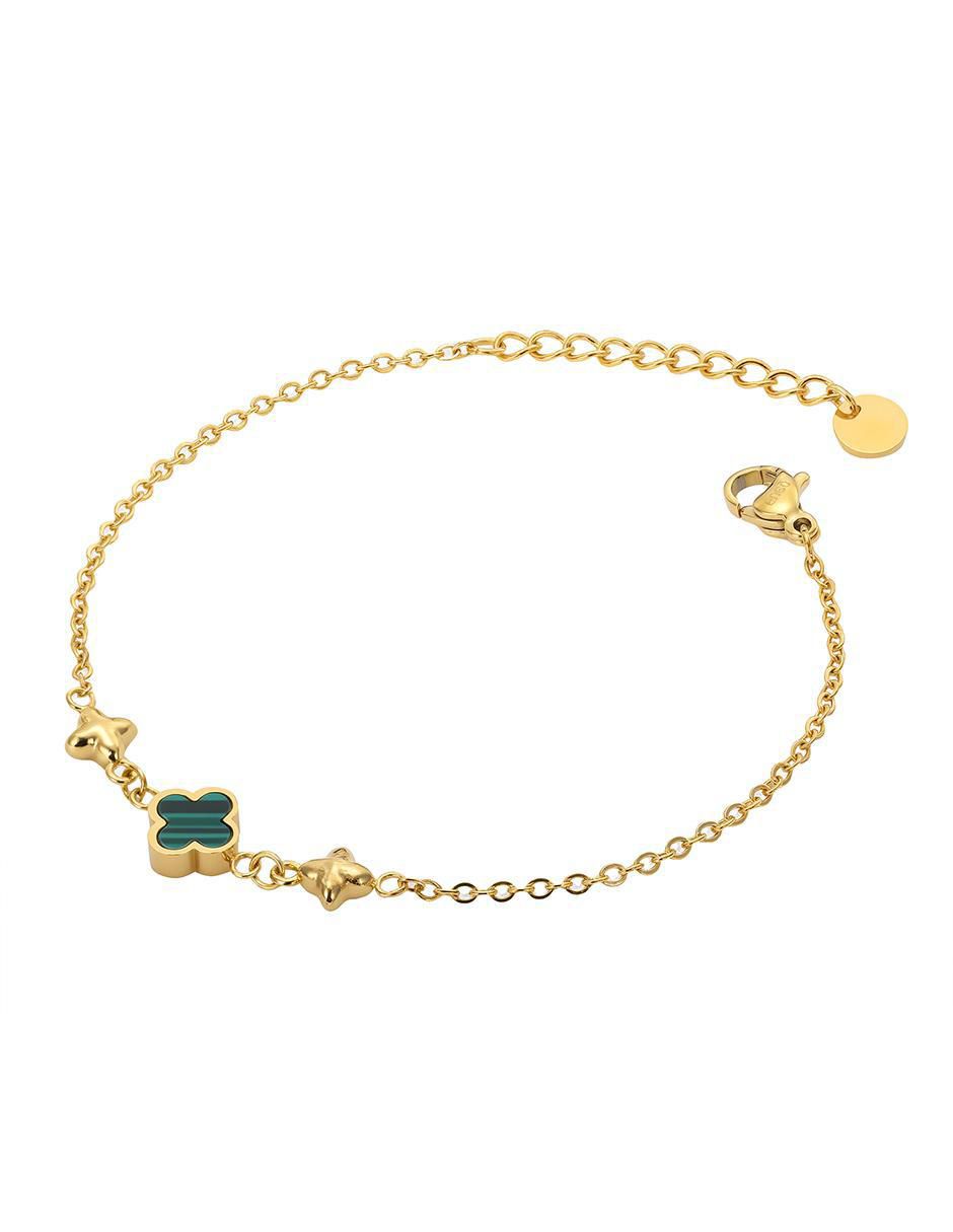 Pulsera Lucky Charm con acabado pulido 2