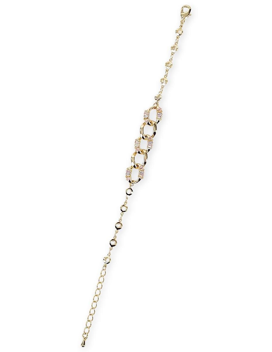 Pulsera de oro laminado 18 K con acabado pulido 2