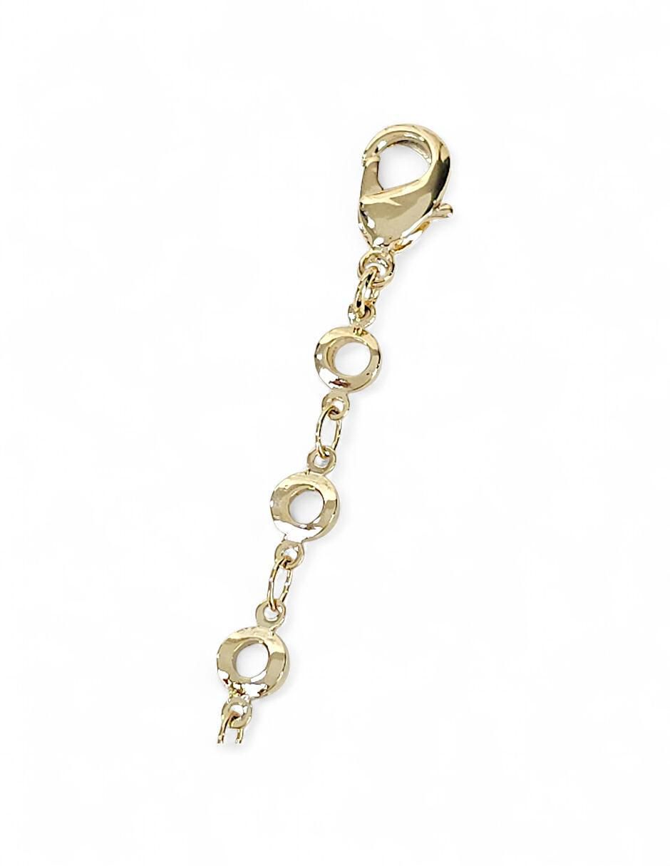 Pulsera de oro laminado 18 K con acabado pulido 7