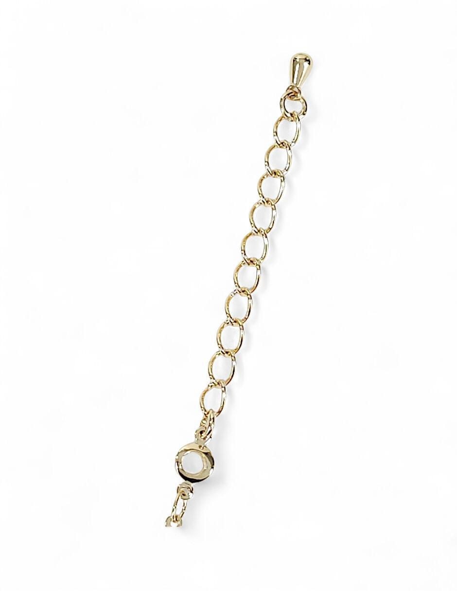 Pulsera de oro laminado 18 K con acabado pulido 8