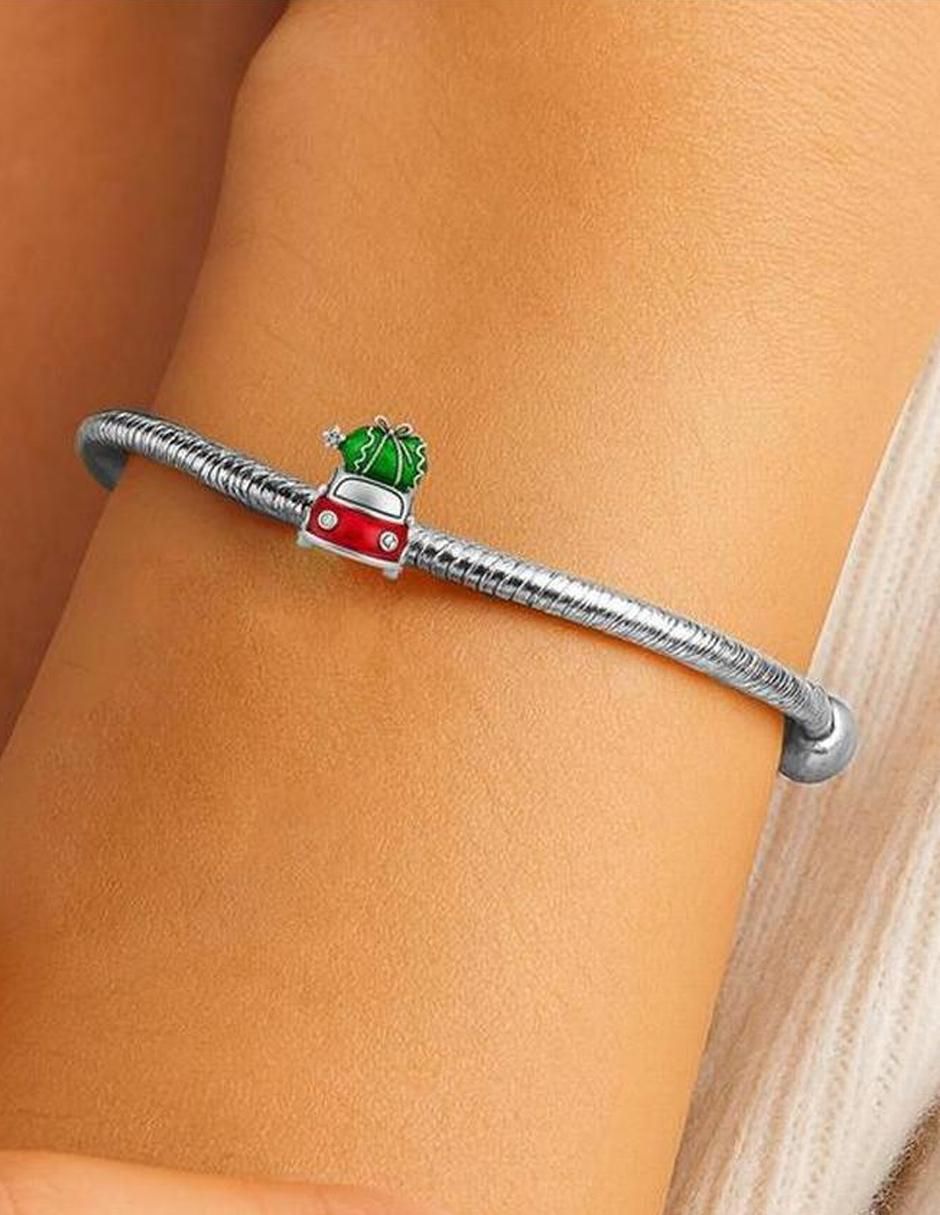 Charm de auto navidad de plata P 925 5