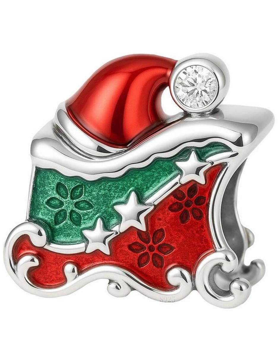 Charm de trineo navidad de plata P 925