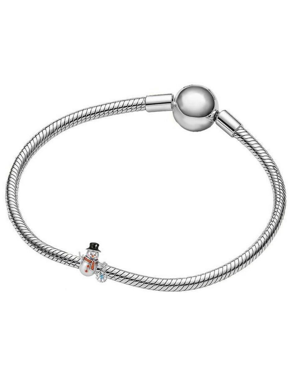 Charm de muñeco navidad de plata P 925 2