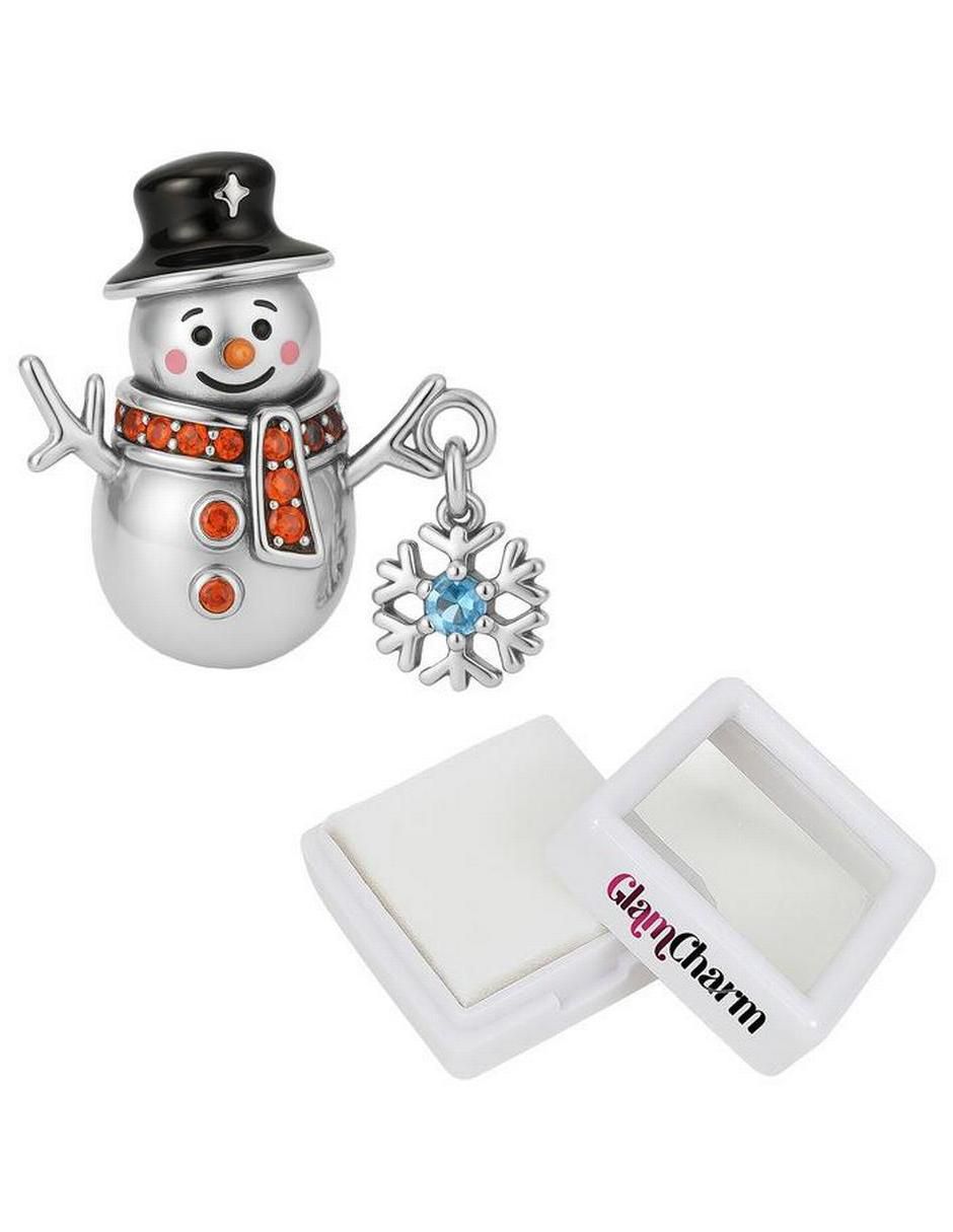Charm de muñeco navidad de plata P 925 3