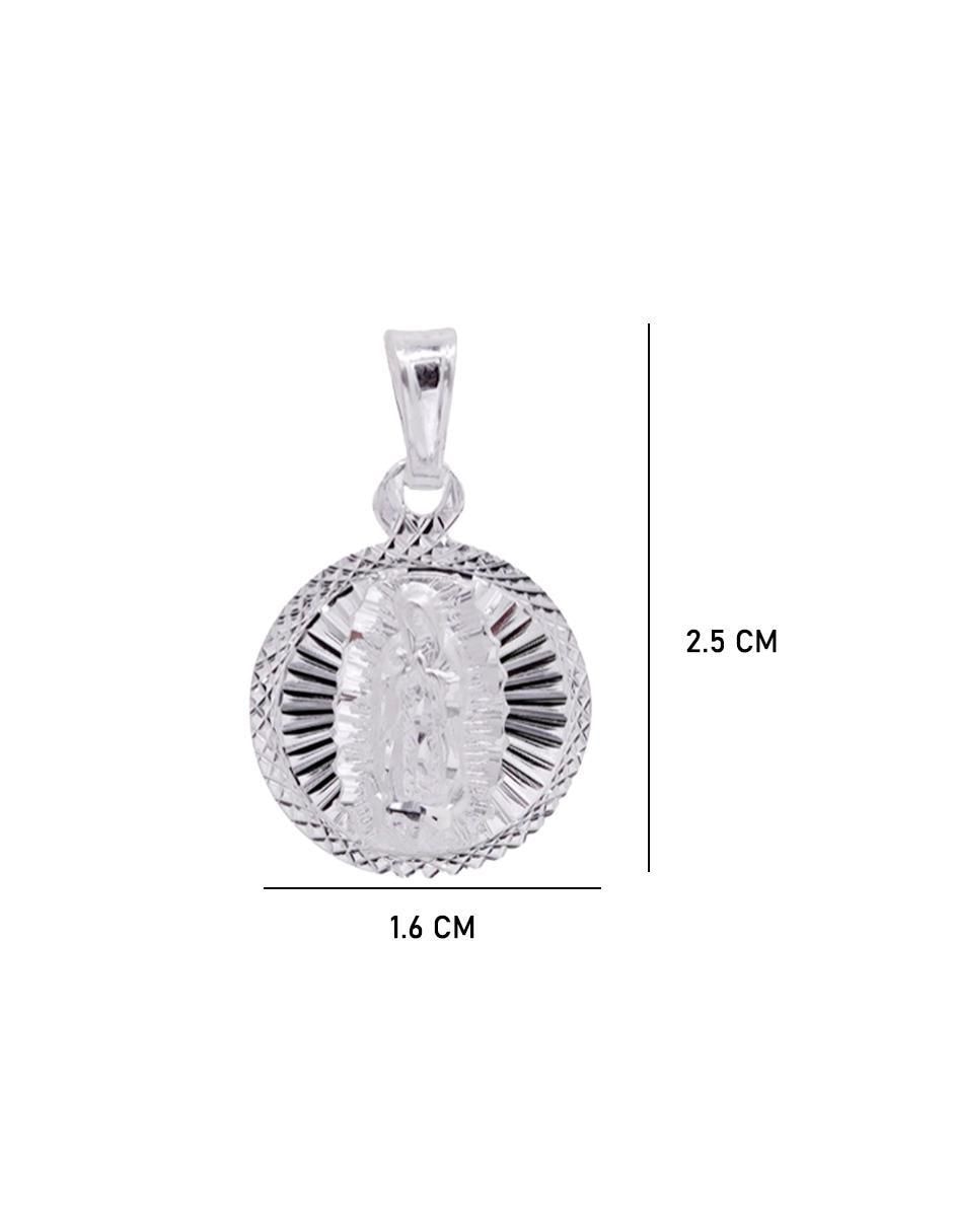 Dije circular de plata P 925 5