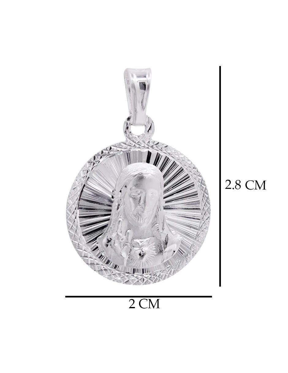 Dije circular de plata P 925 3