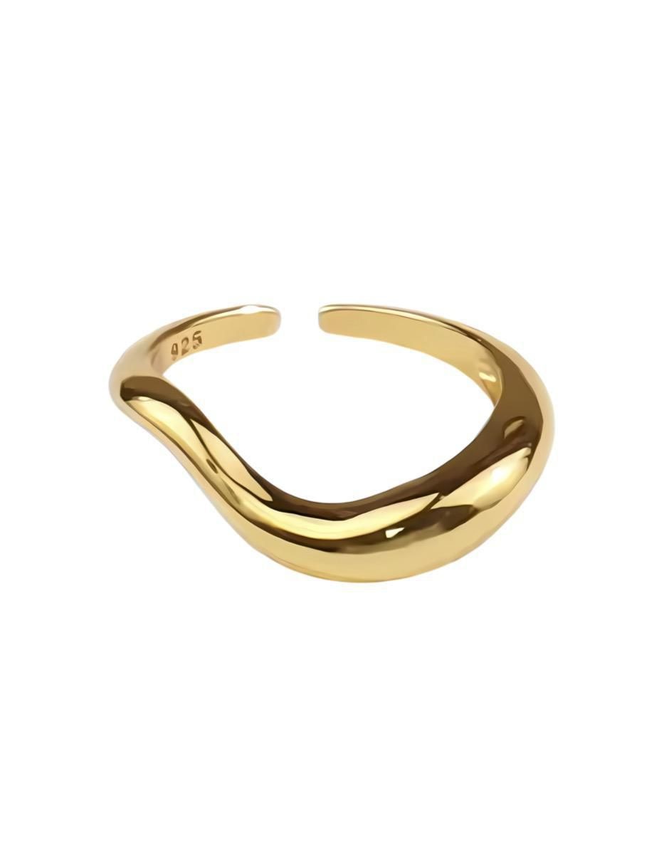 Anillo Plata P 925 de plata chapa de oro Anillo Plata P 925 de plata chapa de oro
