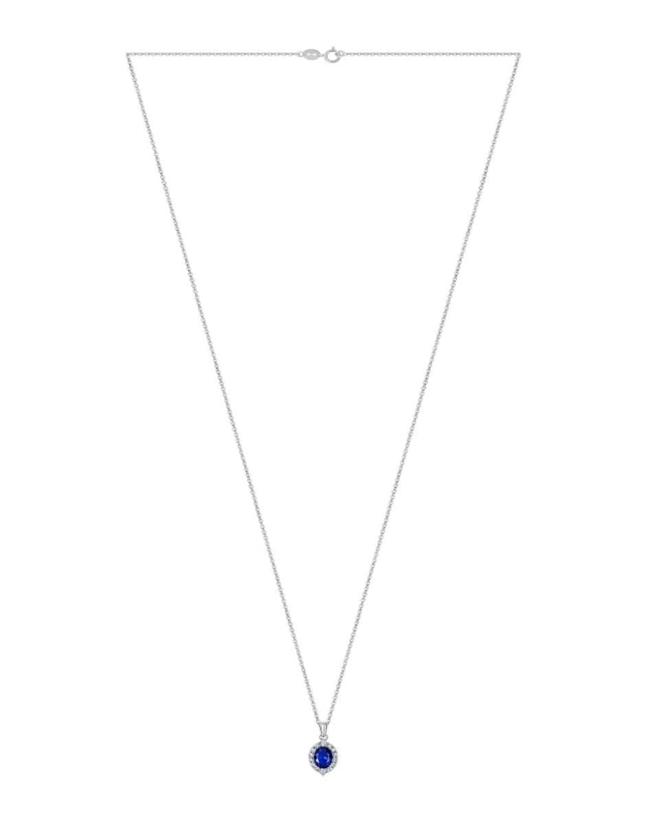 Collar ovalado de plata P 925 2