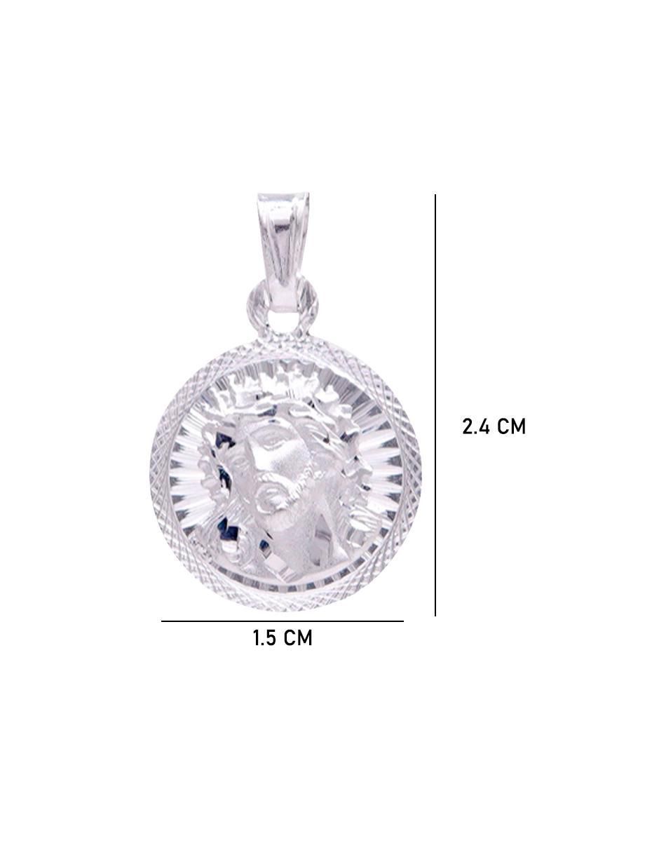 Dije circular de plata P 925 5