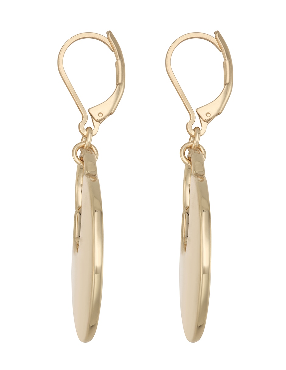 Aretes con acabado brillante 2