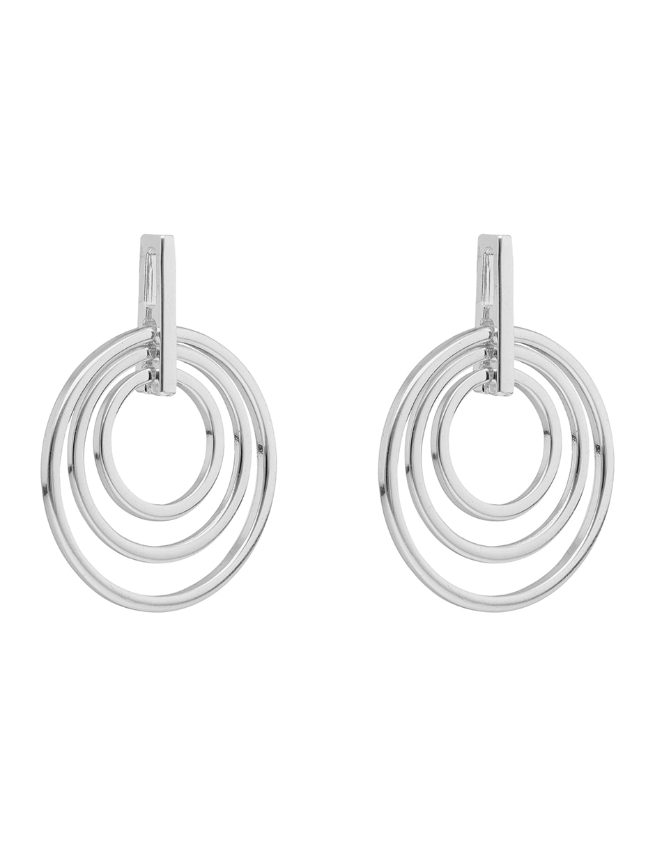 Aretes cortos circulares con acabado pulido 2