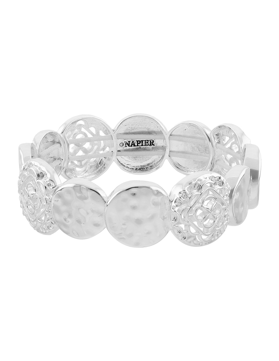 Pulsera Silver Coins acabado pulido 5