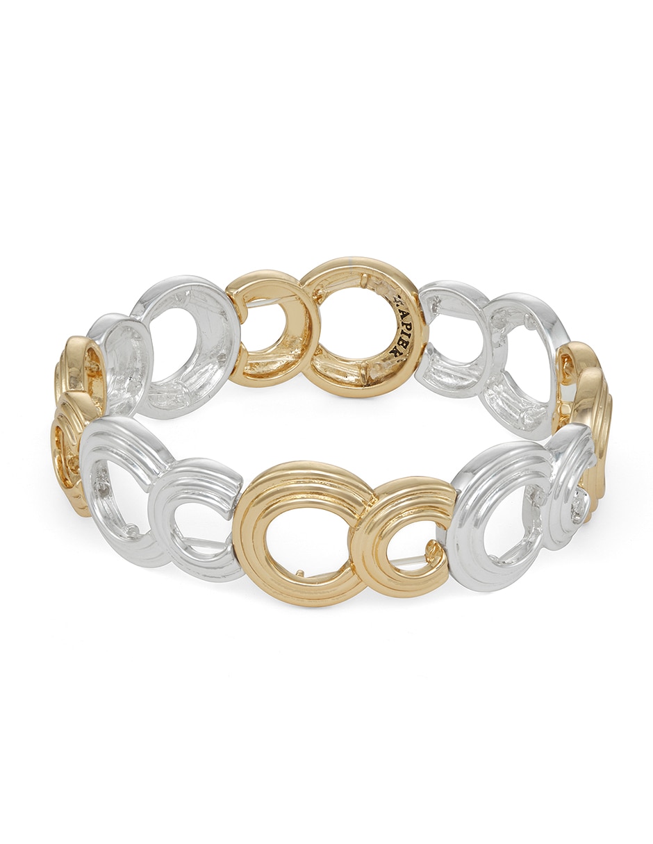 Pulsera Mixed Pieces acabado brillante