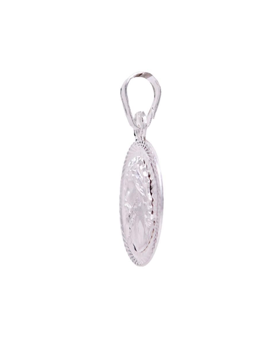 Dije redondo de plata P 925 3