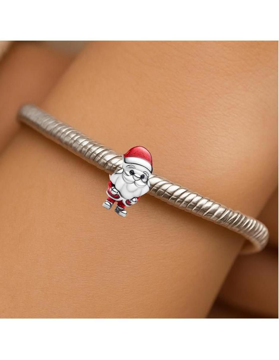 Charm de santa claus de plata P 925 4
