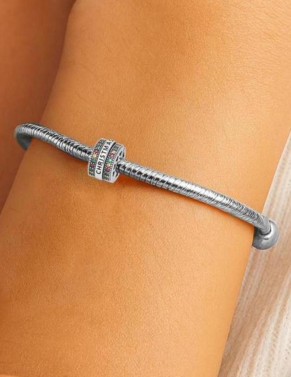 Charm circular de plata P 925 4