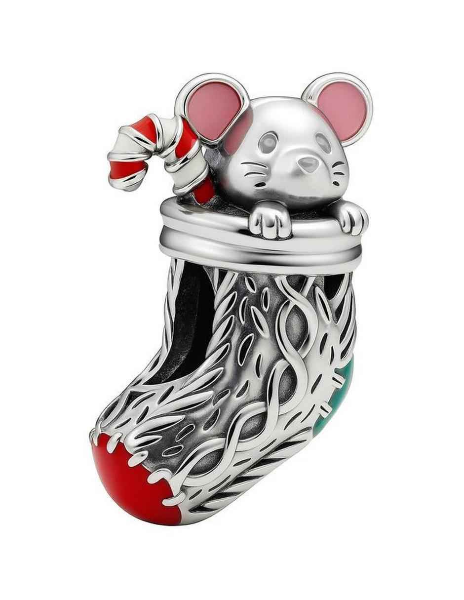 Charm de calcetín de plata P 925 Charm de calcetín de plata P 925