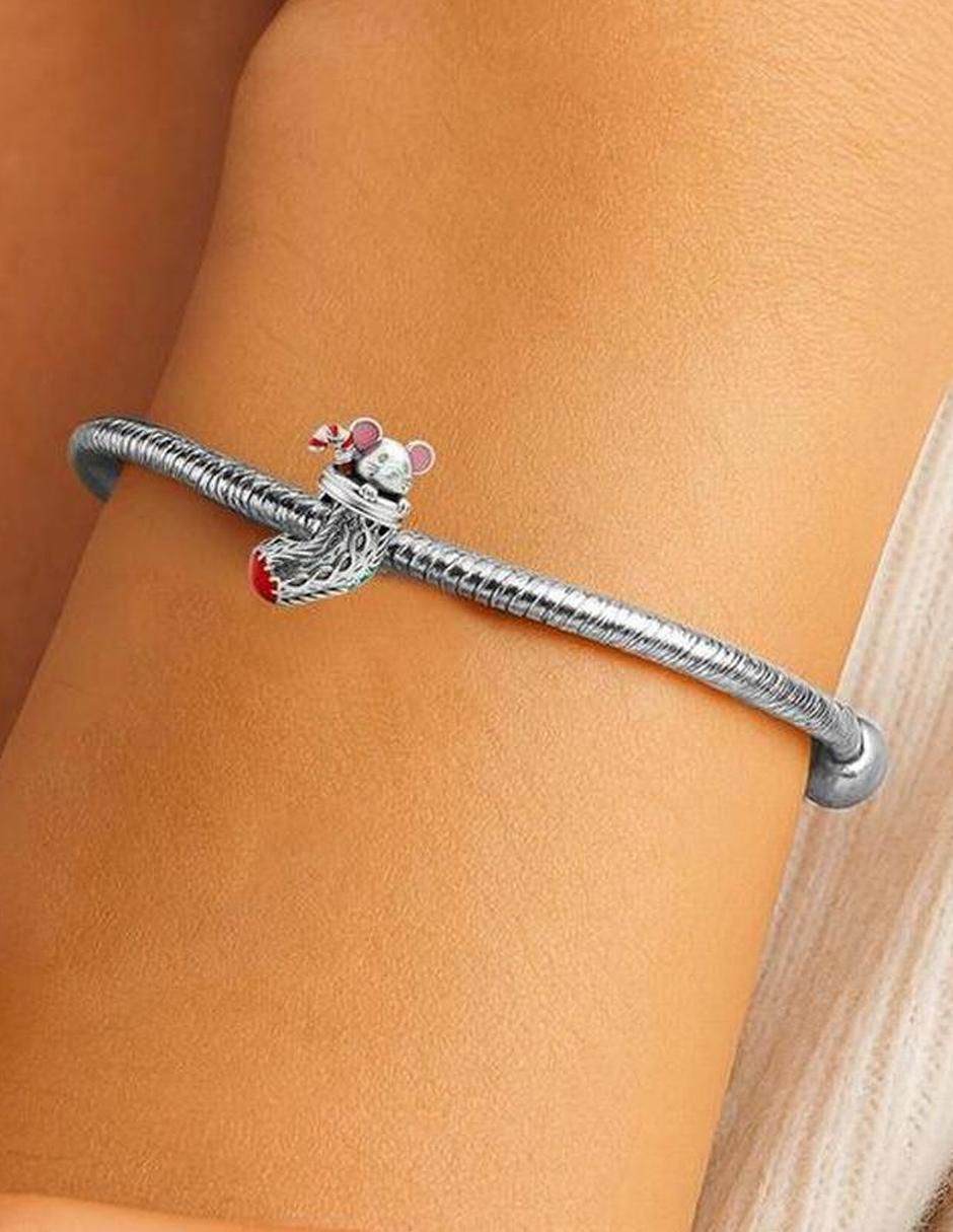 Charm de calcetín de plata P 925 4