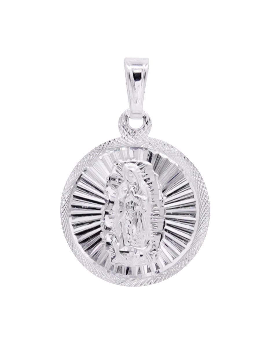 Dije circular cristo de plata P 925 2