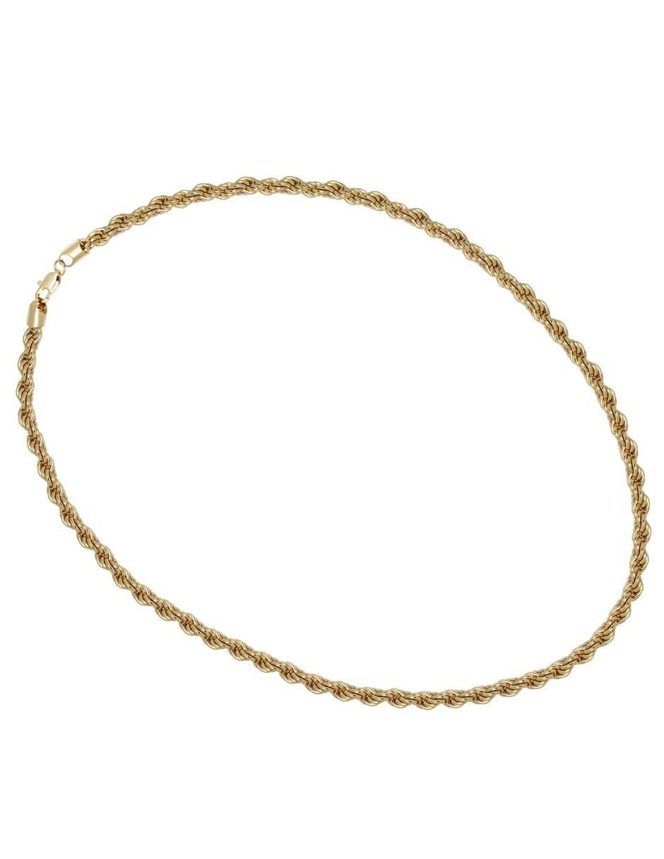 Collar entrelazado 18 K 2