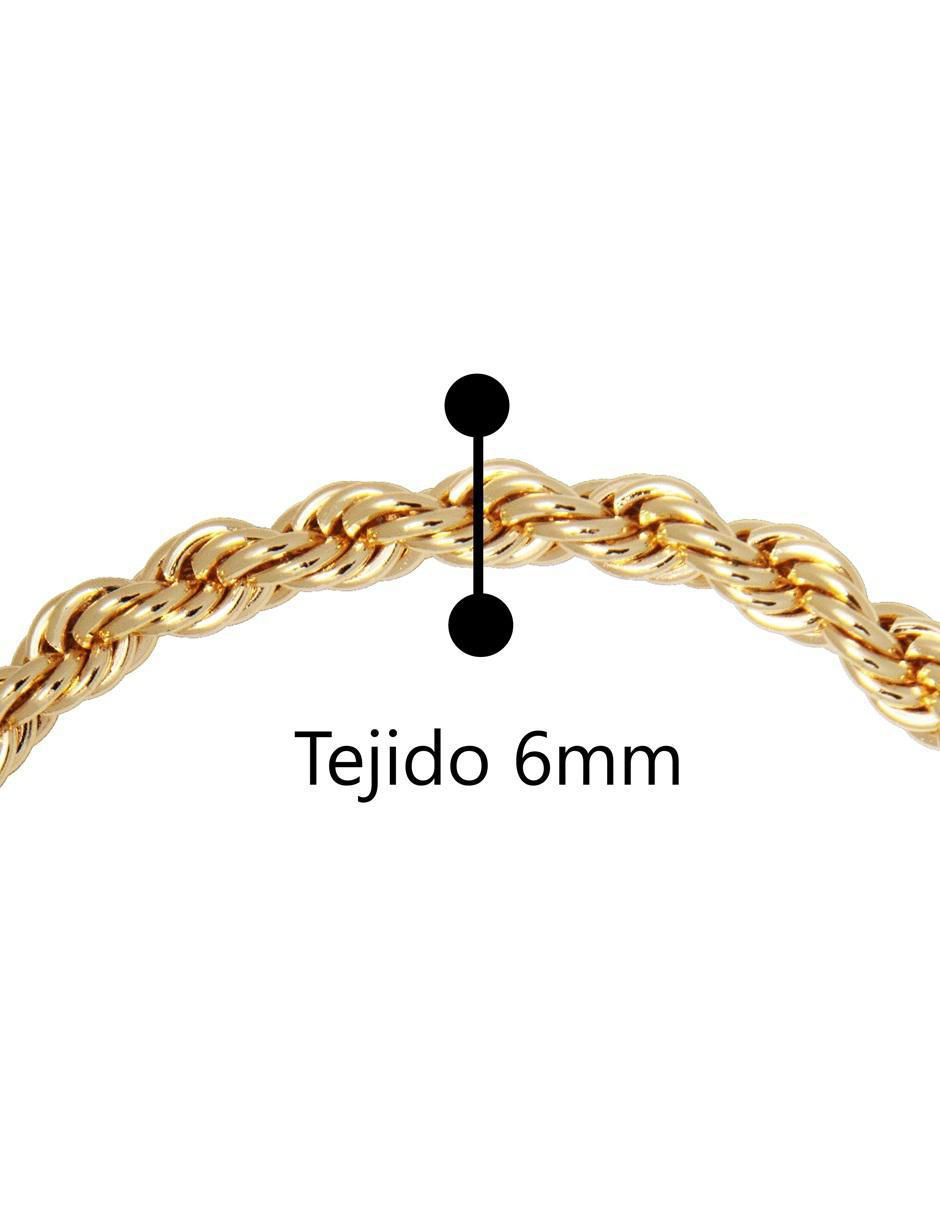 Collar entrelazado 18 K 6