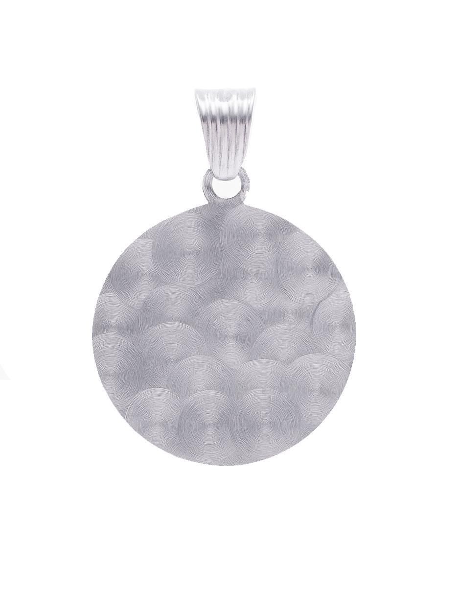 Dije circular jesucristo de plata P 925 3