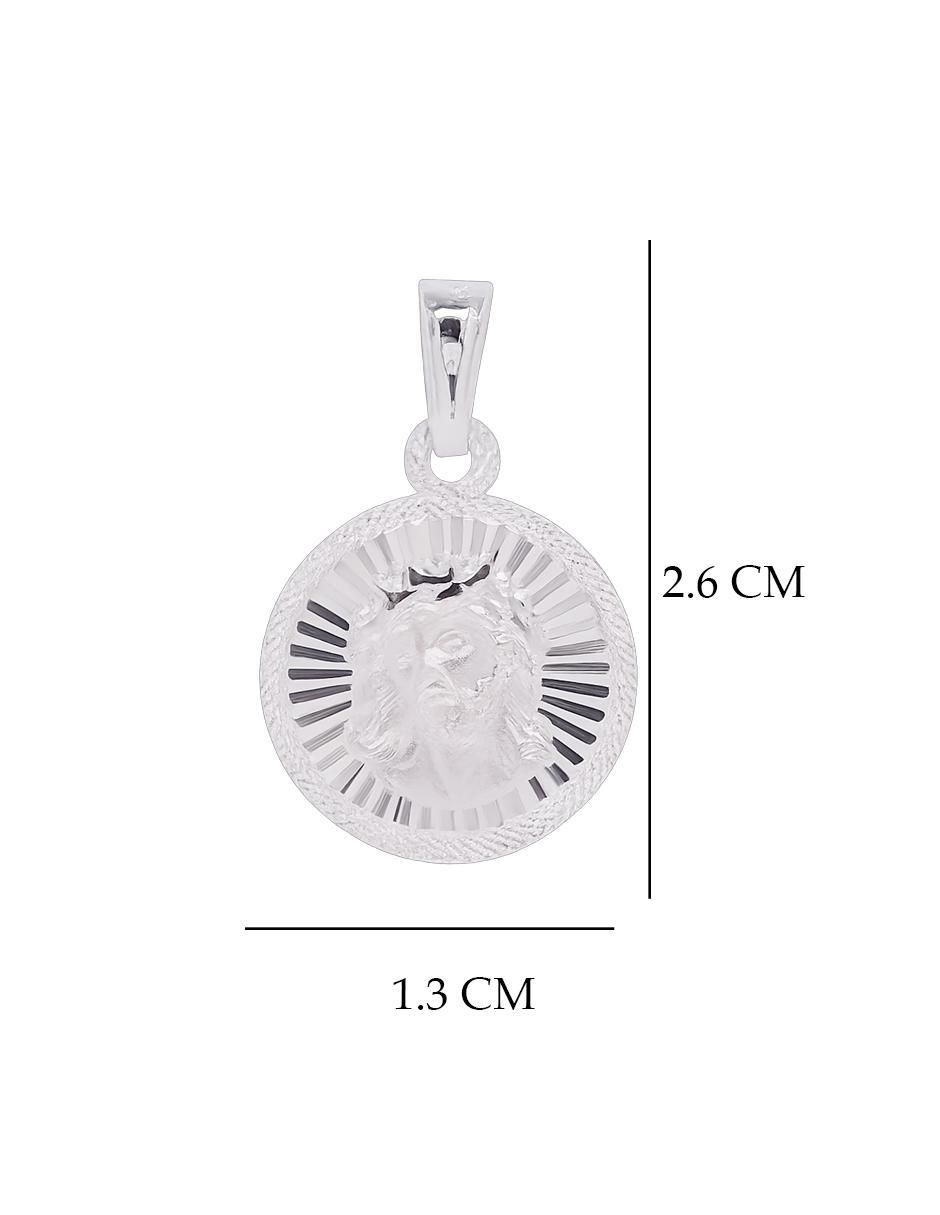 Dije de cristo de plata P 925 4