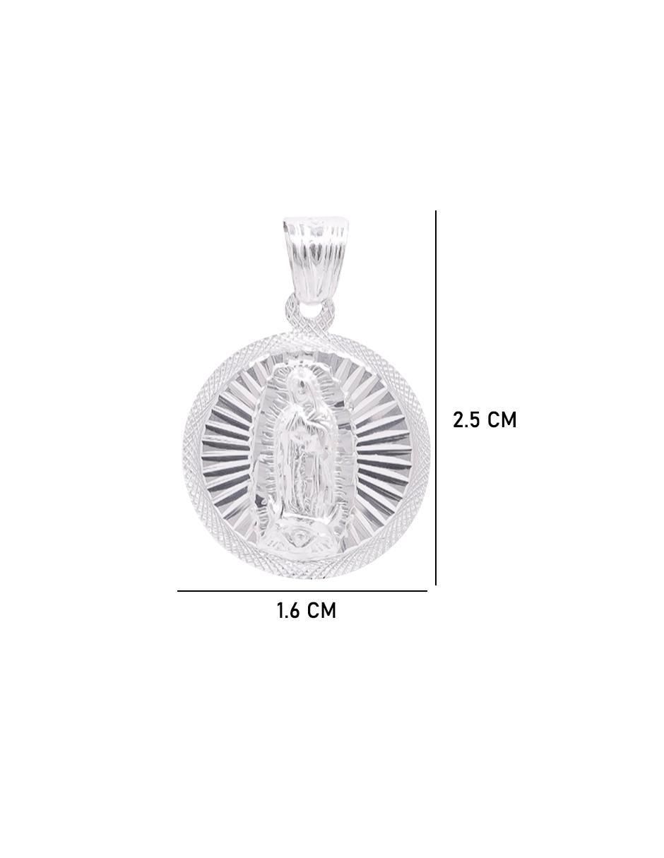 Dije circular de plata P 925 4