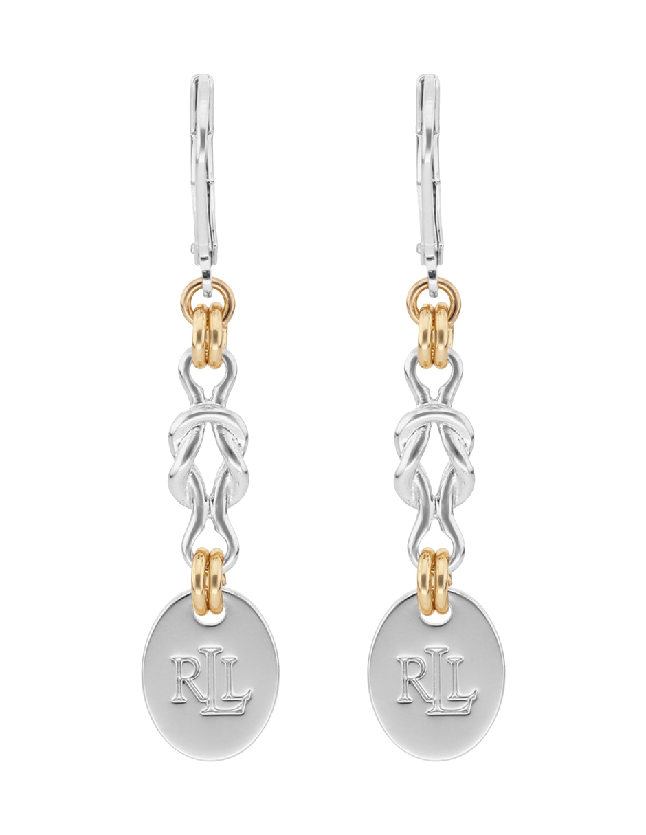 Aretes largos Daisie con acabado pulido Aretes largos Daisie con acabado pulido
