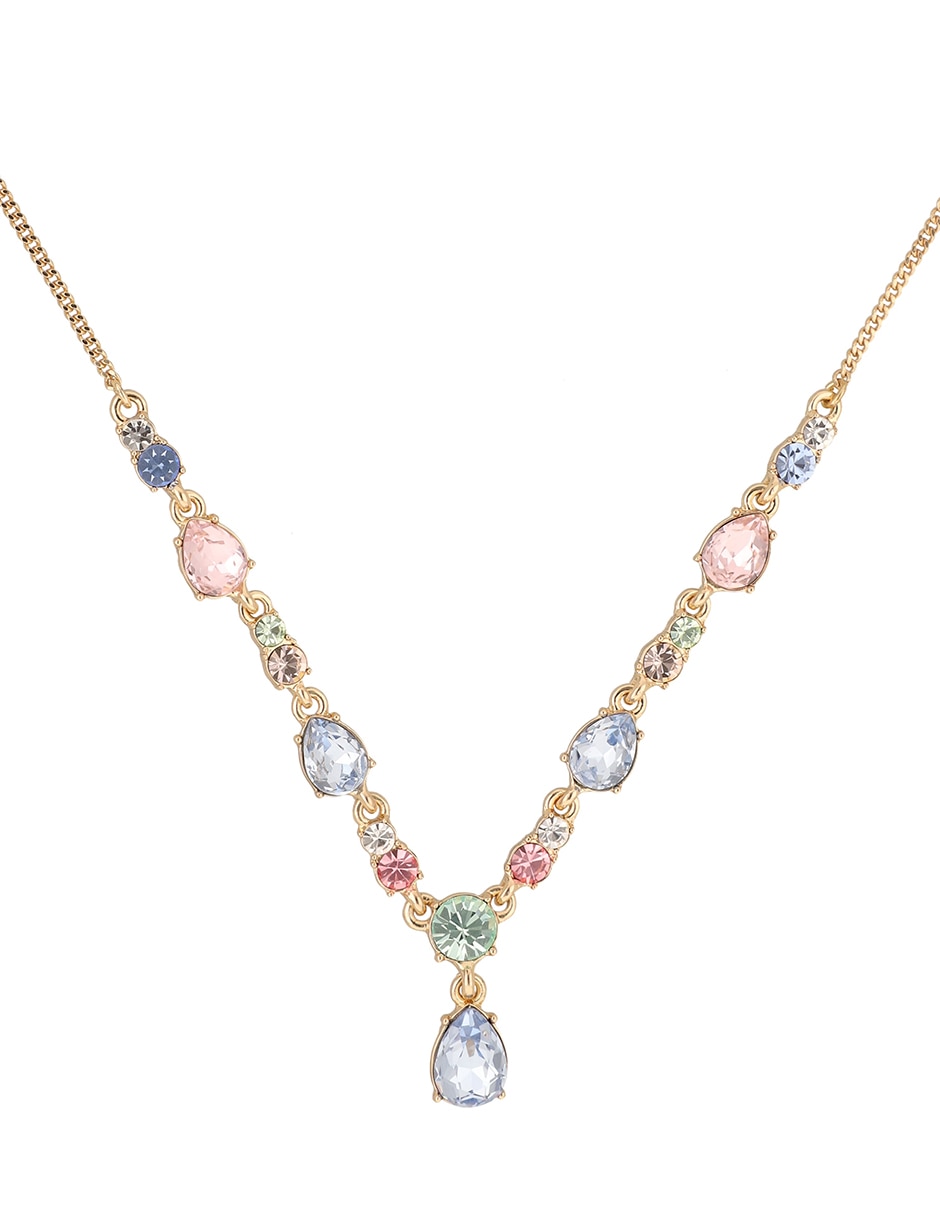Collar Rhinestone Rainbow