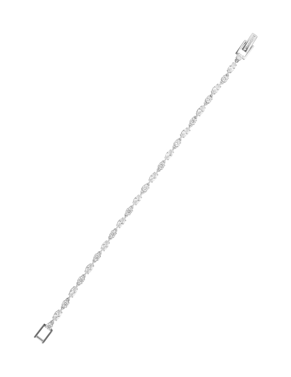 Pulsera Basic Silver acabado brillante 3