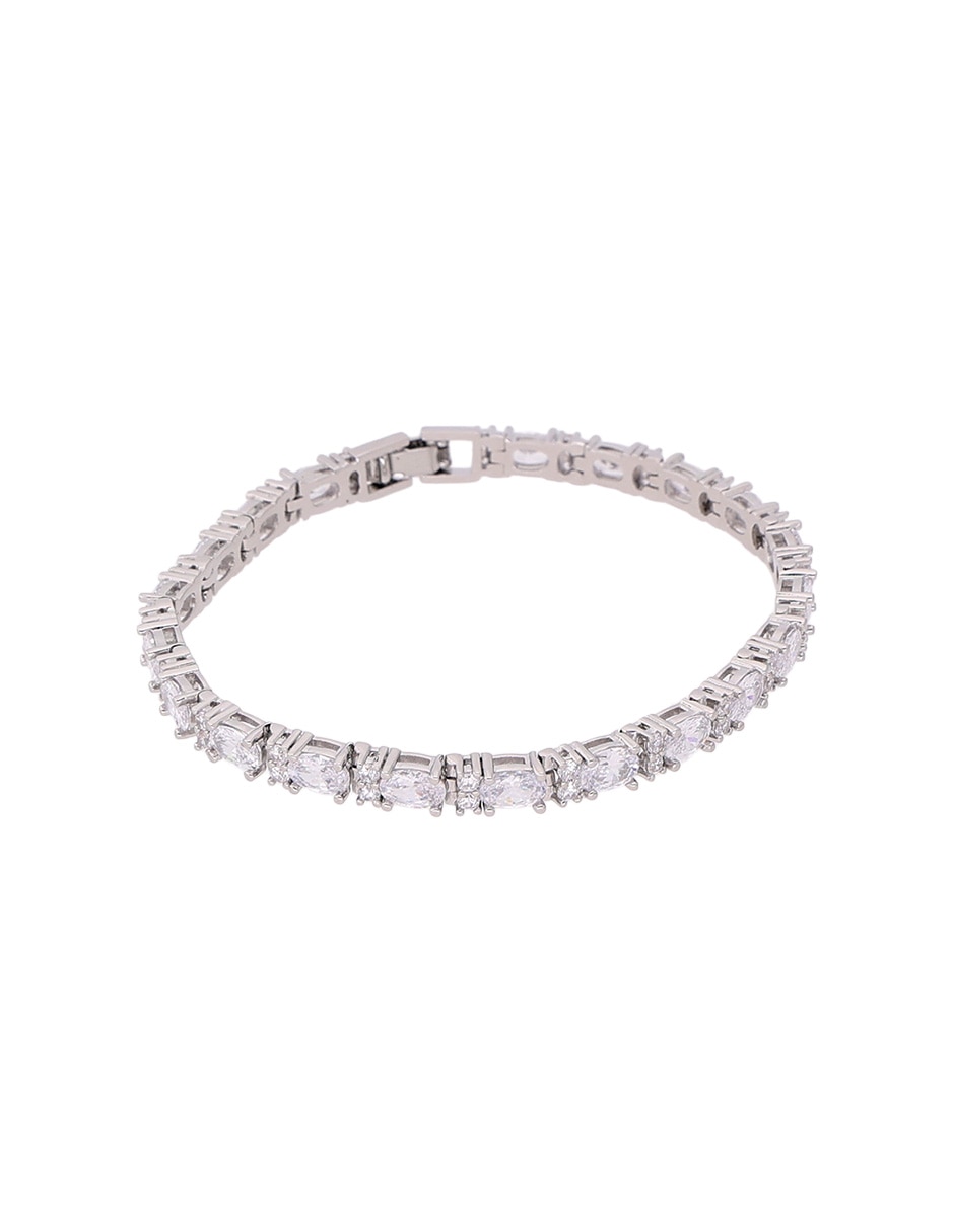 Pulsera con zirconia Beyond Bliss acabado brillante