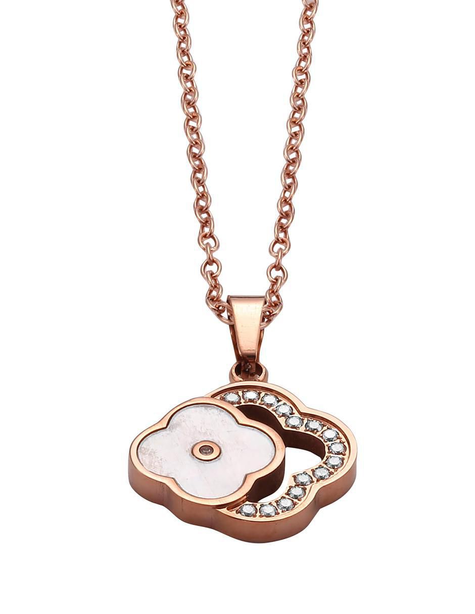 Collar con dije de trébol Bloom Essence 2