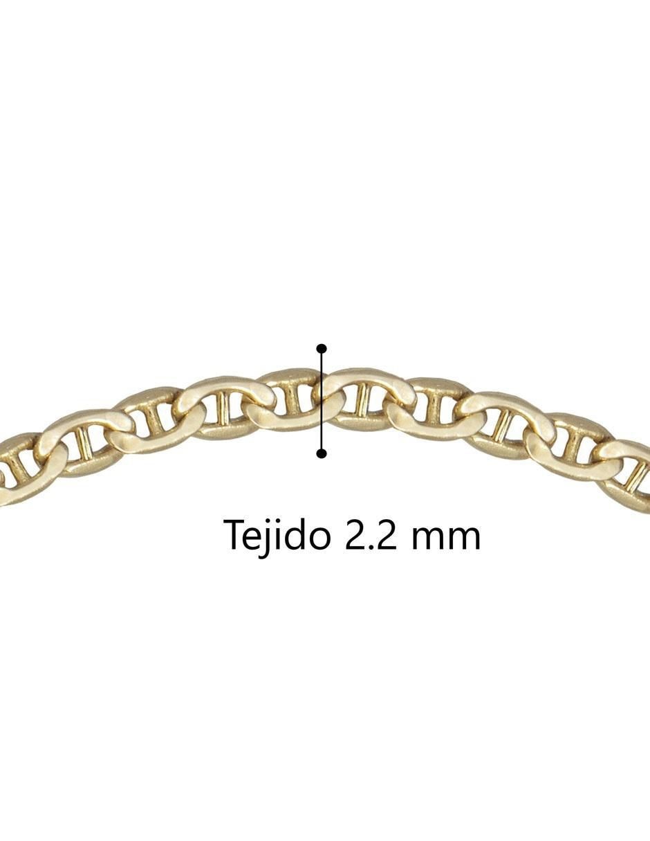 Collar de eslabones de oro 10 K 6