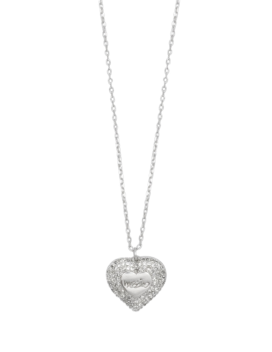 Collar con dije de corazón