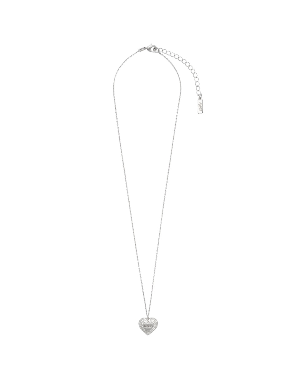 Collar con dije de corazón 2
