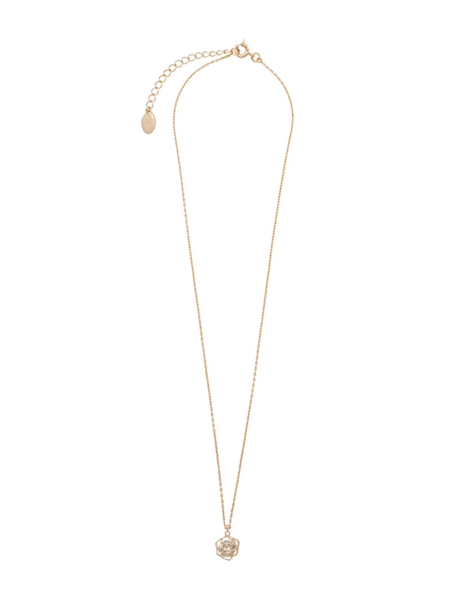 Collar con dije de flor 3
