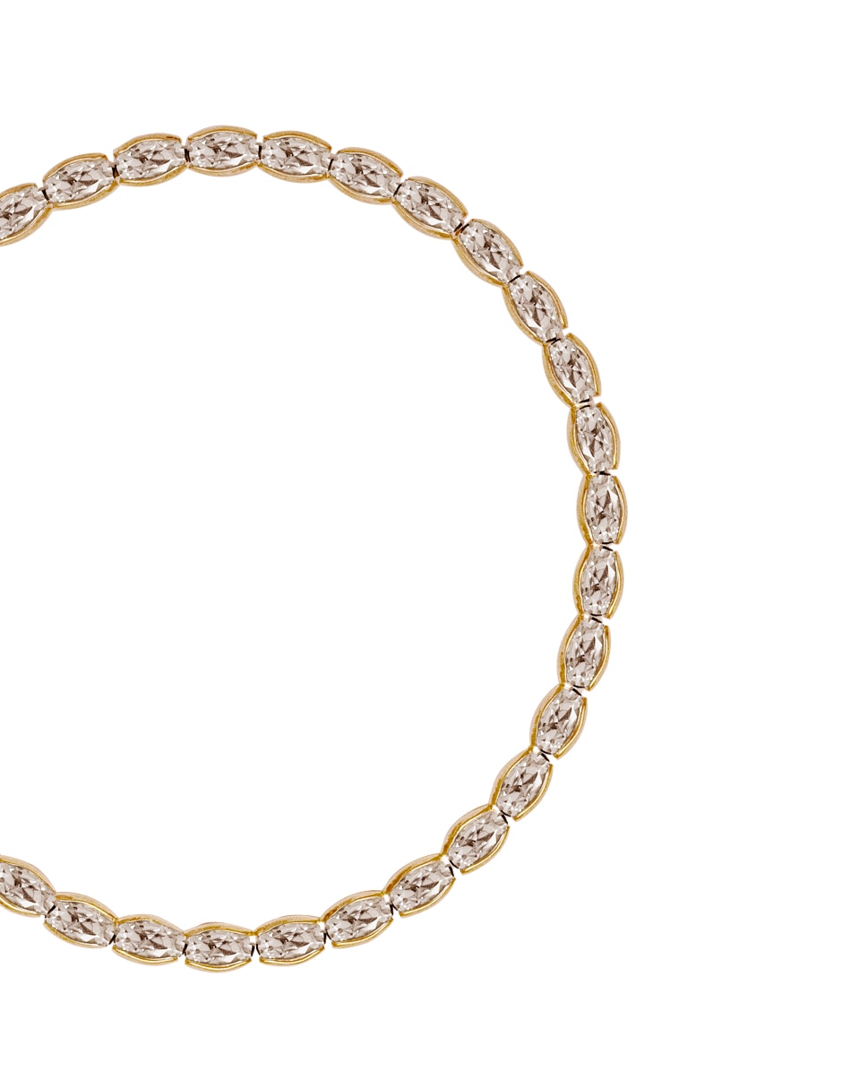 Pulsera con cristal Cup Chain con acabado pavé 2