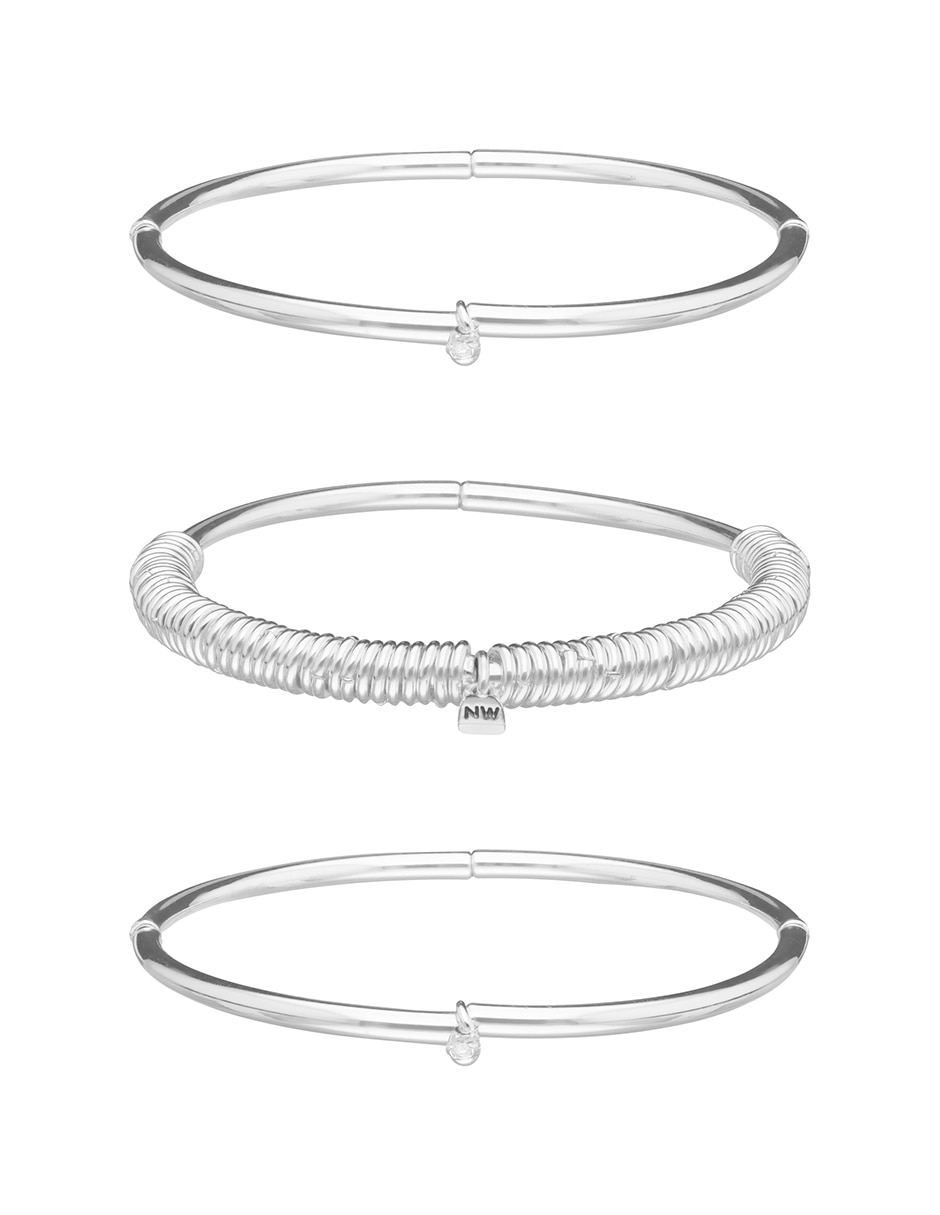Set de pulsera Silver & Fringe 2