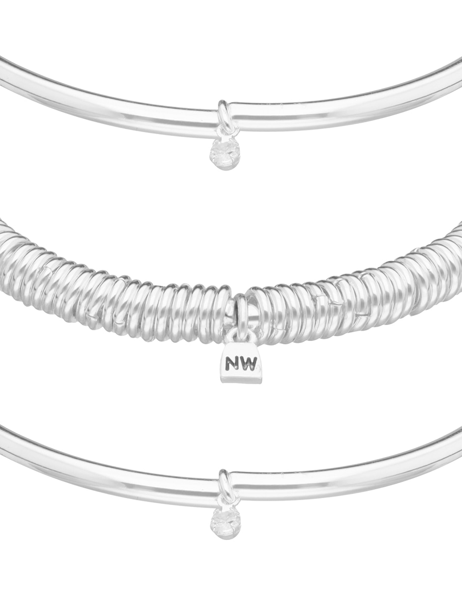 Set de pulsera Silver & Fringe 3