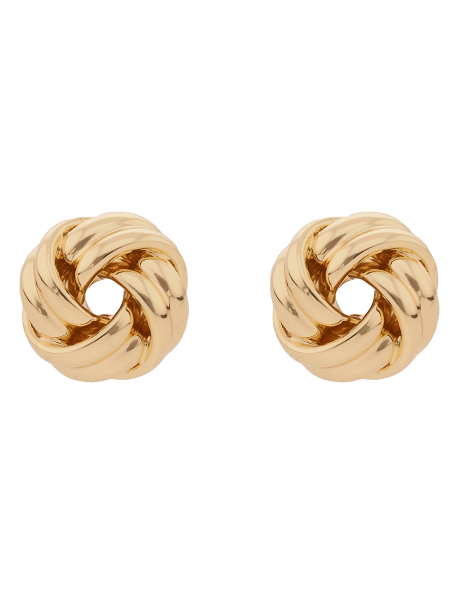 Aretes huggies circulares con acabado pulido Aretes huggies circulares con acabado pulido