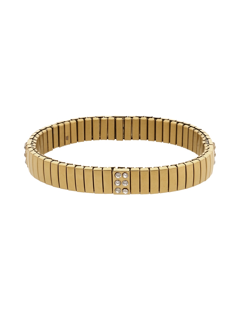 Pulsera con cristal acabado mate 3
