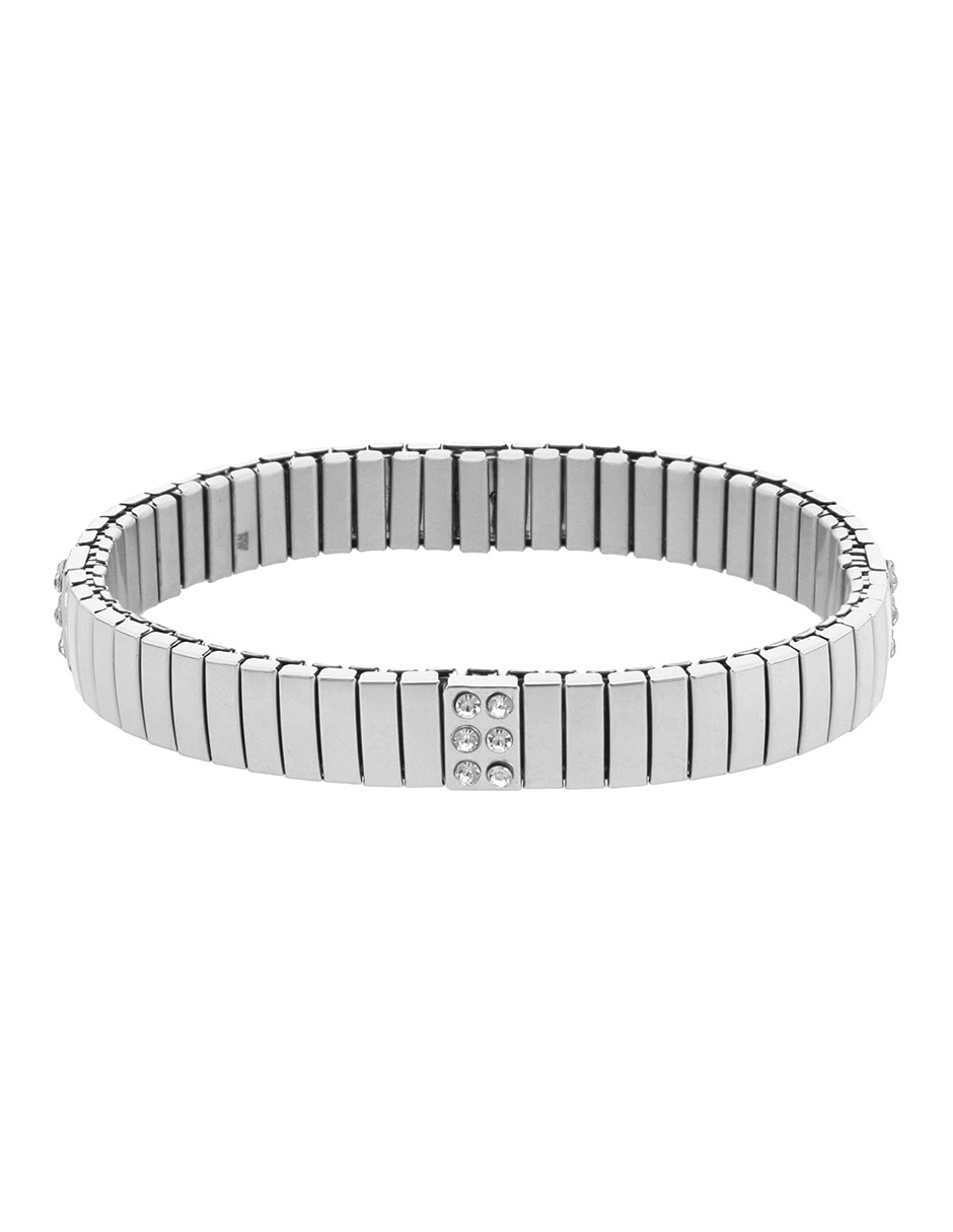 Pulsera con cristal acabado mate 4