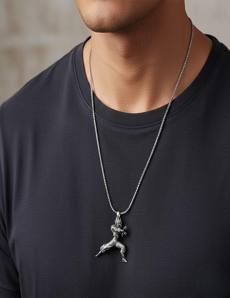Collar con dije dragon ball z Anime 3