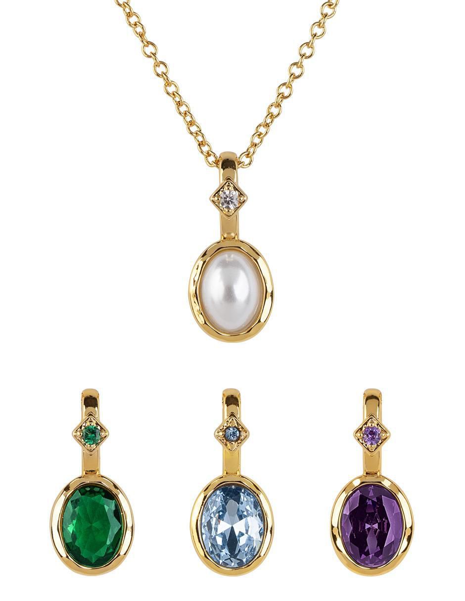 Set collar Alea 14 K zirconia cúbica 2