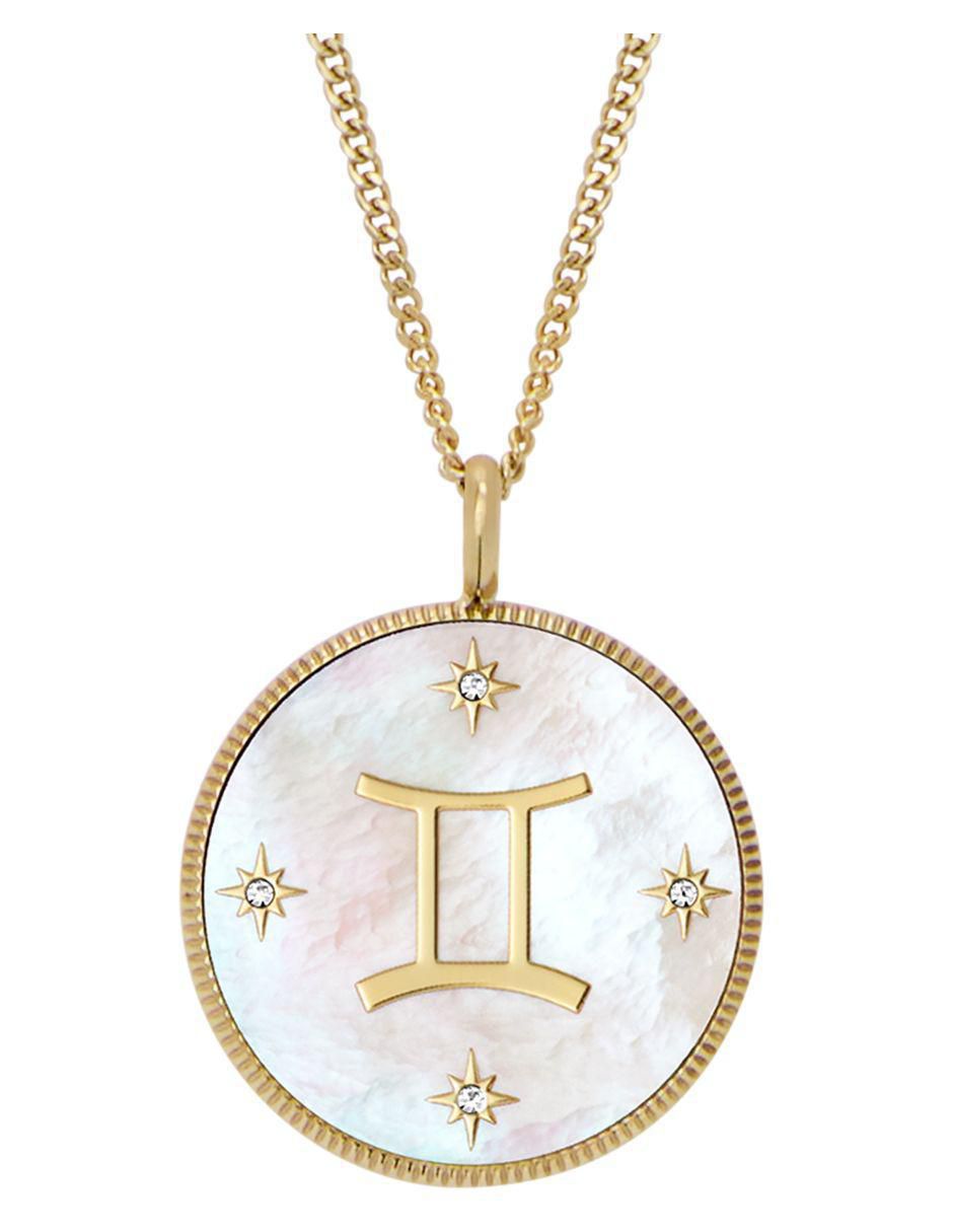 Collar con dije de signo zodiacal Written In The Stars