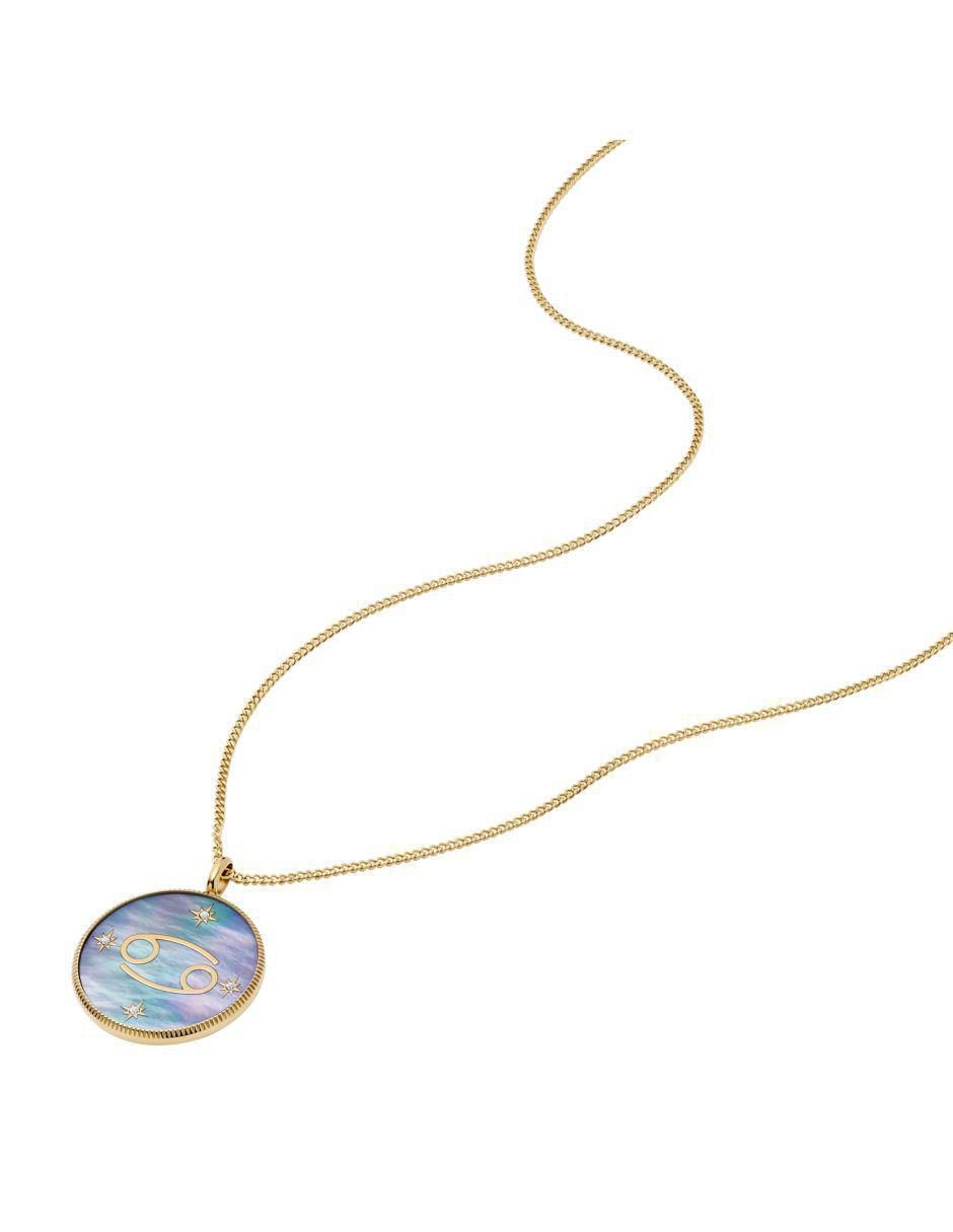 Collar con dije de signo zodiacal Written In The Stars 4
