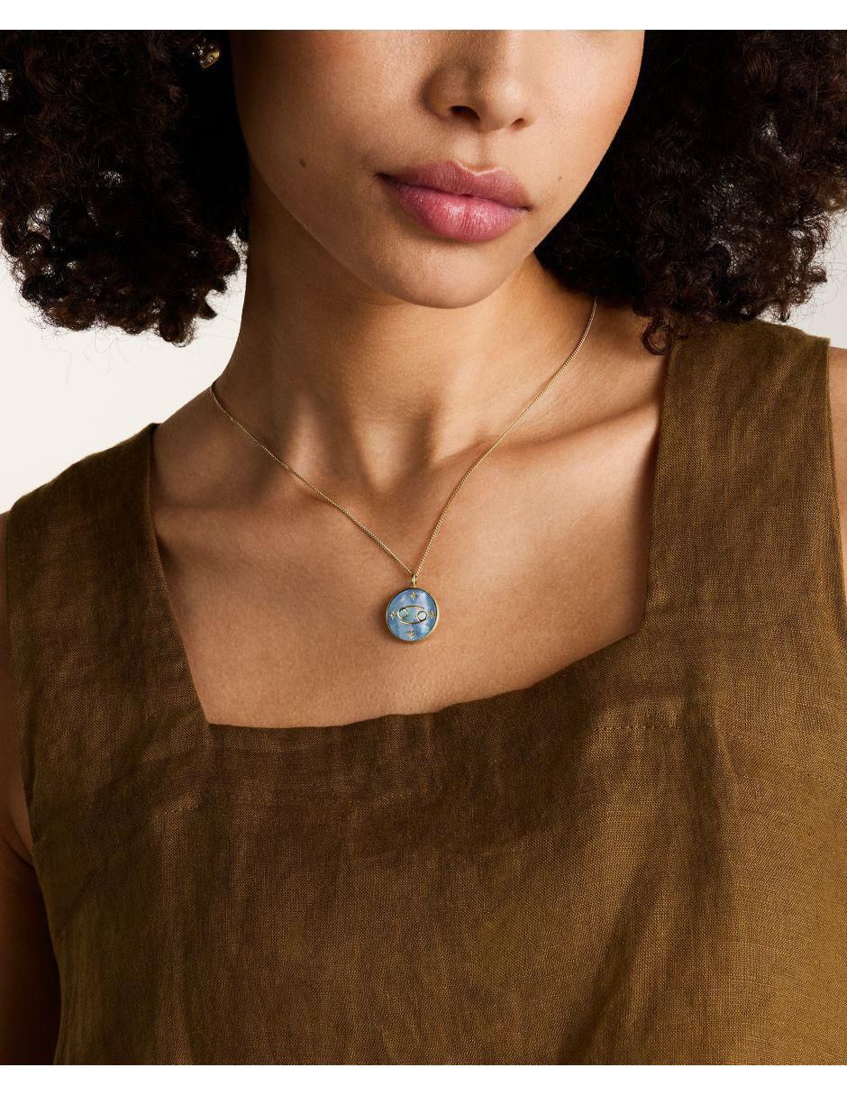 Collar con dije de signo zodiacal Written In The Stars 5