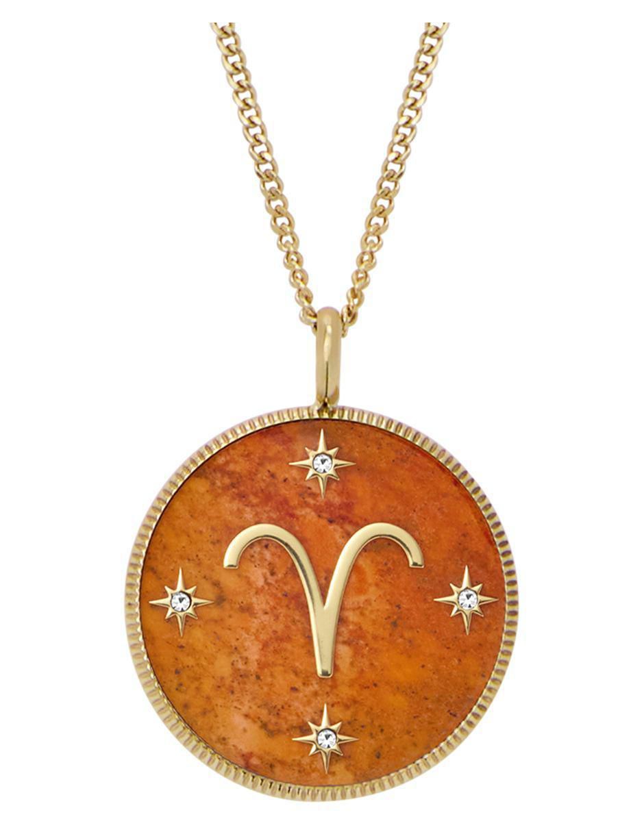 Collar con dije de signo zodiacal Written In The Stars