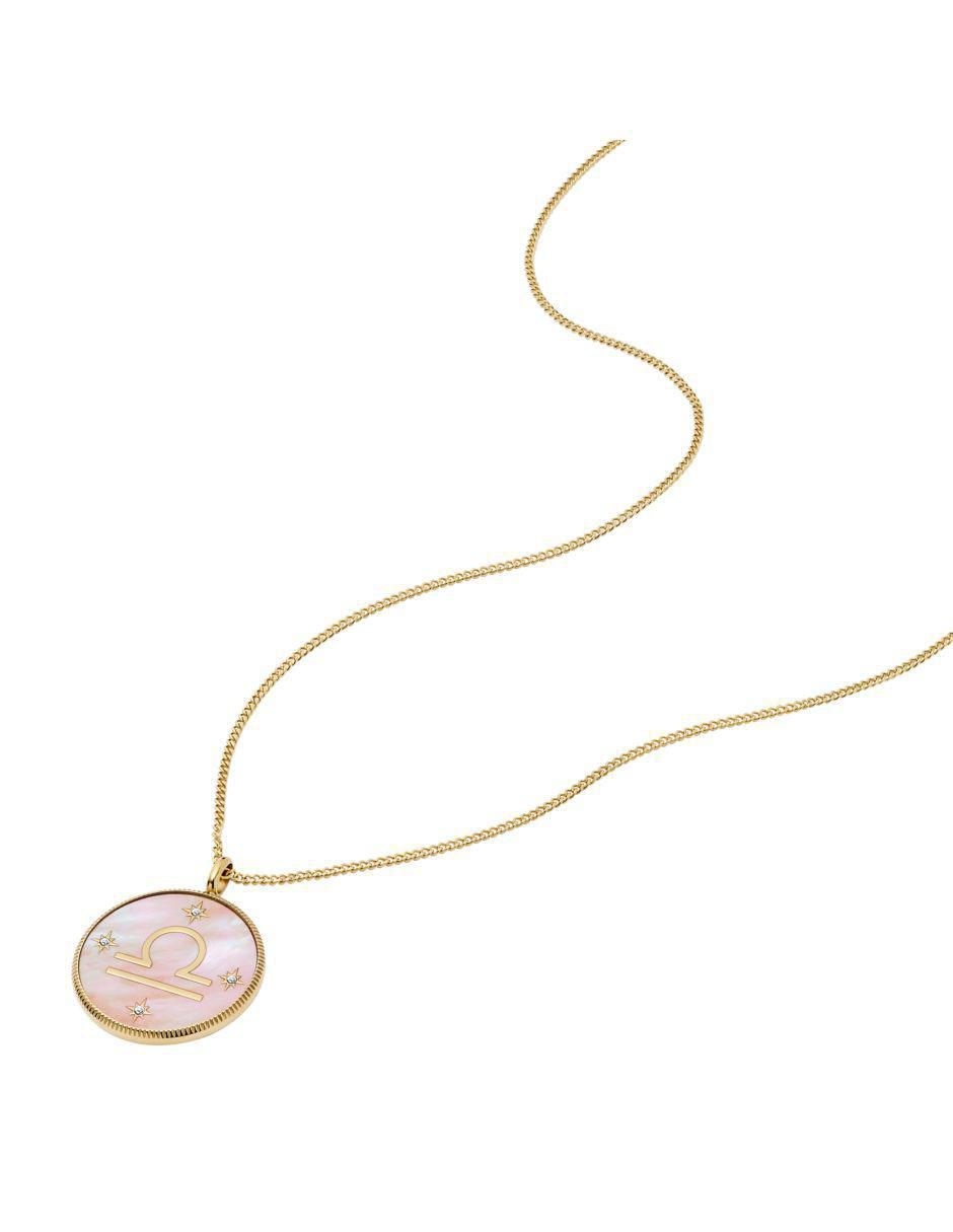 Collar con dije de signo zodiacal Written In The Stars 4